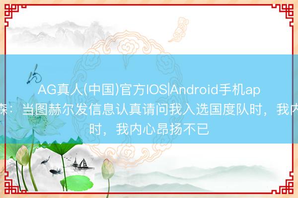 AG真人(中国)官方IOS|Android手机app下载 安德森：当图赫尔发信息认真请问我入选国度队时，我内心昂扬不已