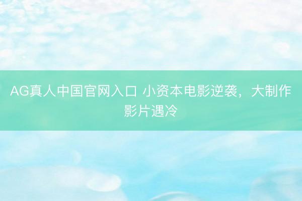 AG真人中国官网入口 小资本电影逆袭，大制作影片遇冷